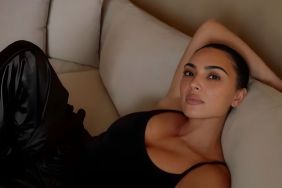 Kim Kardashian Lying Down in Tank Top Is Must See