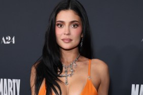 Kylie Jenner's Cut-Out Orange Dress Is Hard to Ignore