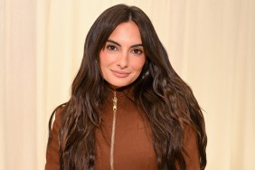 Paige DeSorbo Wearing Sheer Thigh Slit Dress Is Hard to Ignore