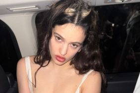 Rosalia Sitting in White Mini-Dress Is Must See