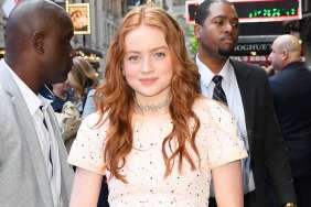Sadie Sink Wows in Strapless Dress in Armani Beauty Video