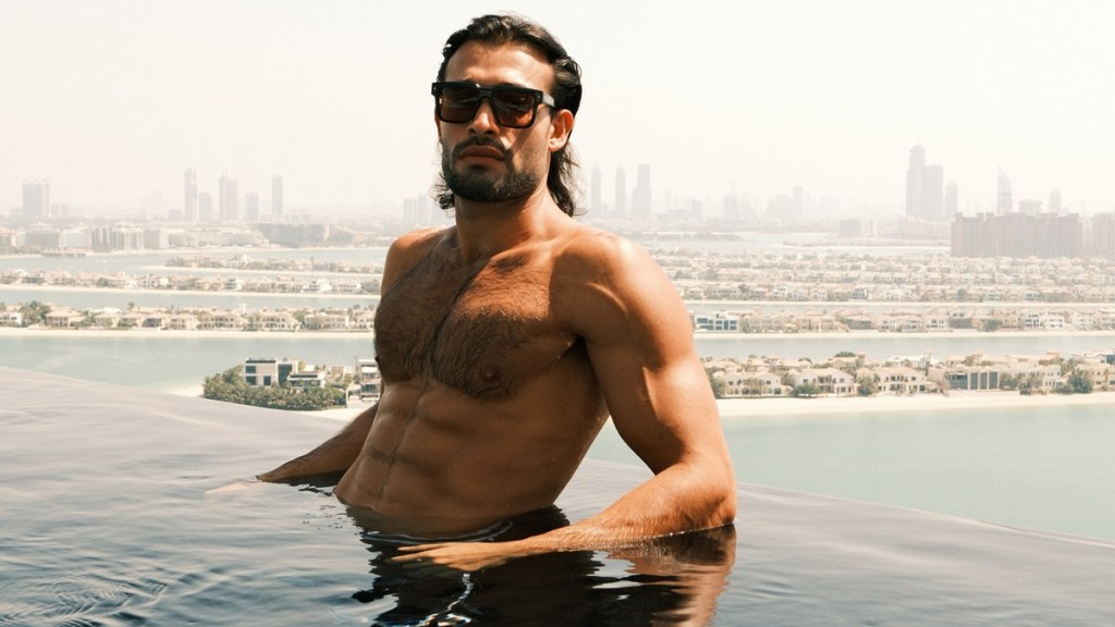 Sam Asghari Has Fans Sweating As He Goes Shirtless For Photoshoot