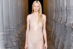 Alex Consani Stuns in Fully Sheer Top for Vogue