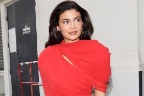Kylie Jenner's Red Latex Dress is One Santa Would Approve