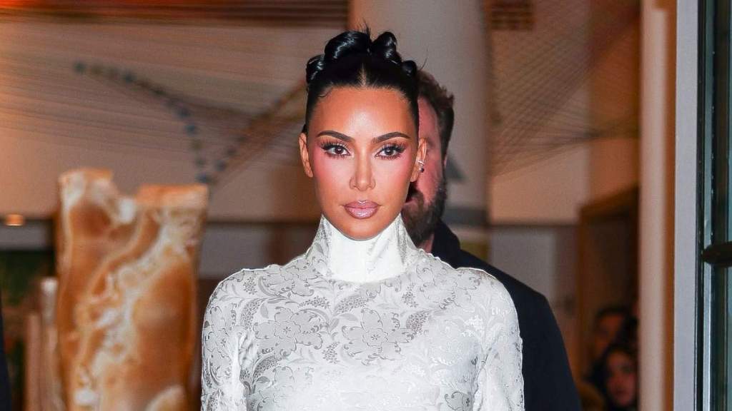 Kim Kardashian’s High-Slit Skirt Has Fans Saying ‘Perfection’