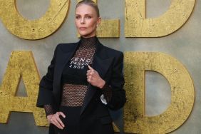 Charlize Theron Looks 'Hot' in Bold Sheer Lace Outfit