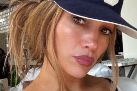 Jennifer Lopez in Bikini & Fishnet Stockings Sets the Stage Ablaze