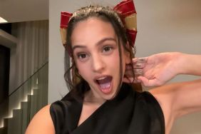 Rosalia Goes Bold in a Flirty Thong Belt