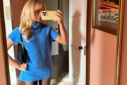 Sabrina Carpenter's Extra Tiny Minidress Looks More Like a Top in Pic