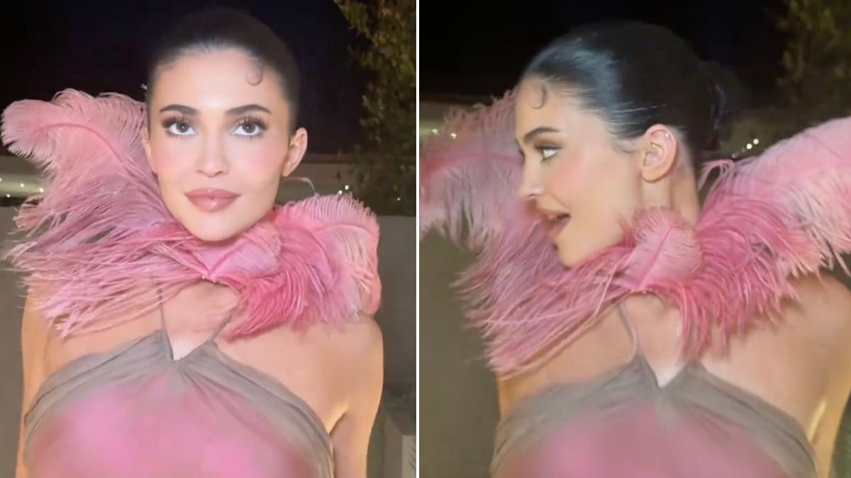 Kylie Jenner's Cutout-Heavy Dress Sparks 'So Hot' Reactions - Mandatory