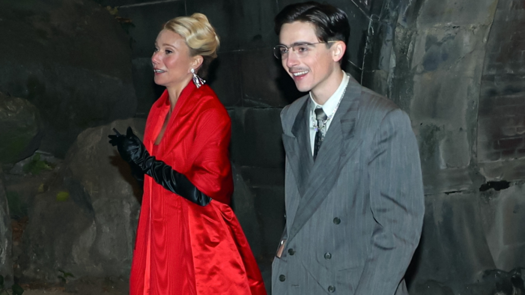 How Gwyneth Paltrow’s Kids Reacted to Timothee Chalamet Kiss