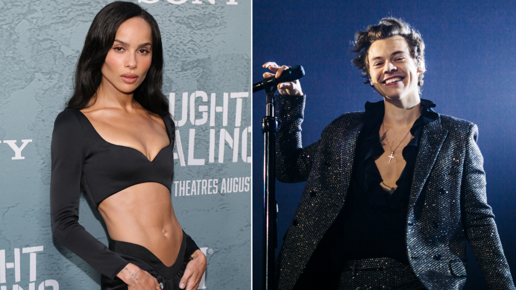 Rome Outing by Zoe Kravitz & Harry Styles Sparks Talk of Something More