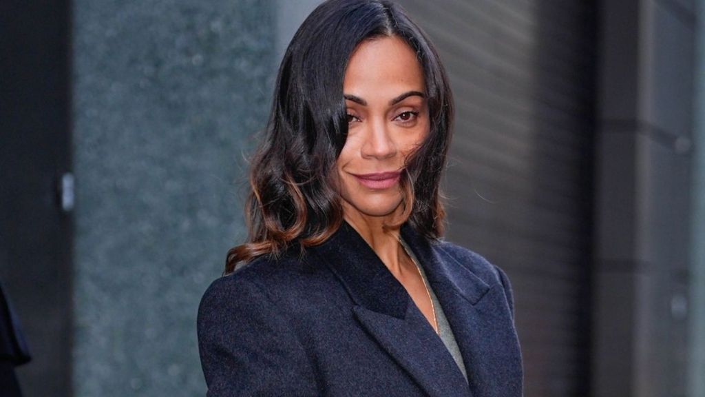 Zoe Saldana's Thong Photo Comes With a Cheeky Surprise