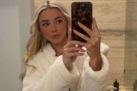 Livvy Dunne’s Bathrobe Photos Show off Her Bathroom Glam Up