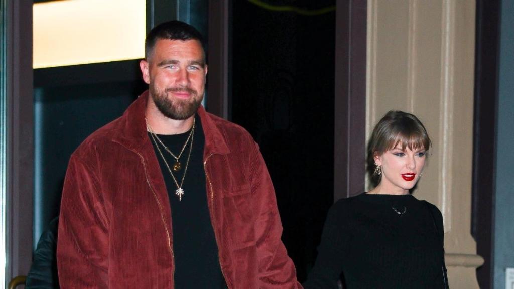 Taylor Swift and Travis Kelce