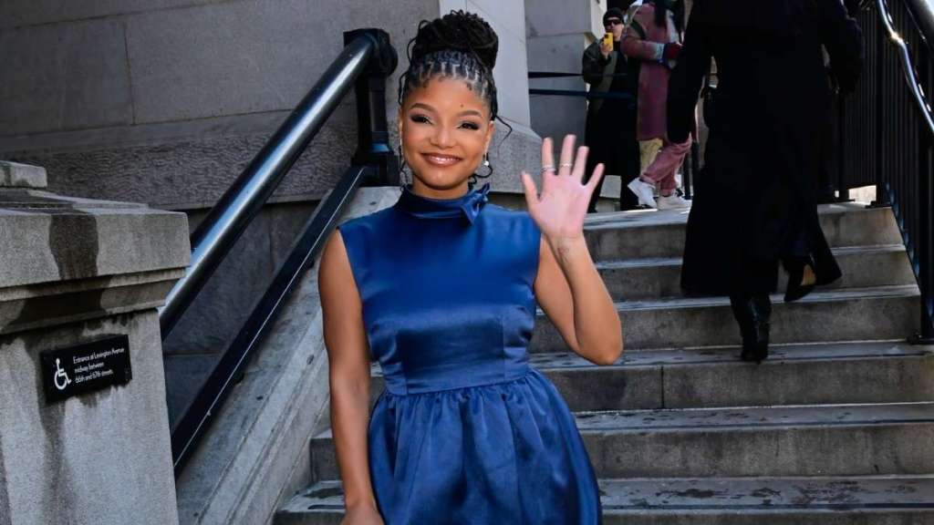 Halle Bailey Hiking in Mini-Skirt Is 'Flawless'