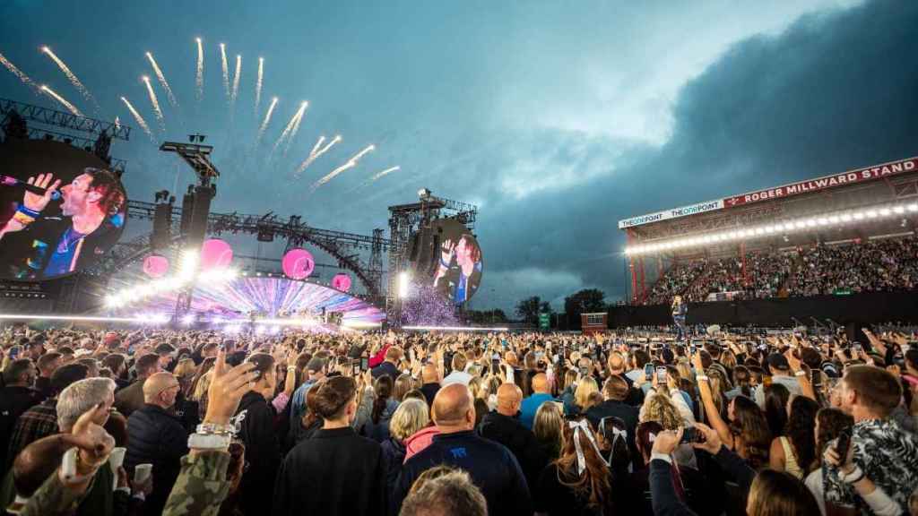 Coldplay concert