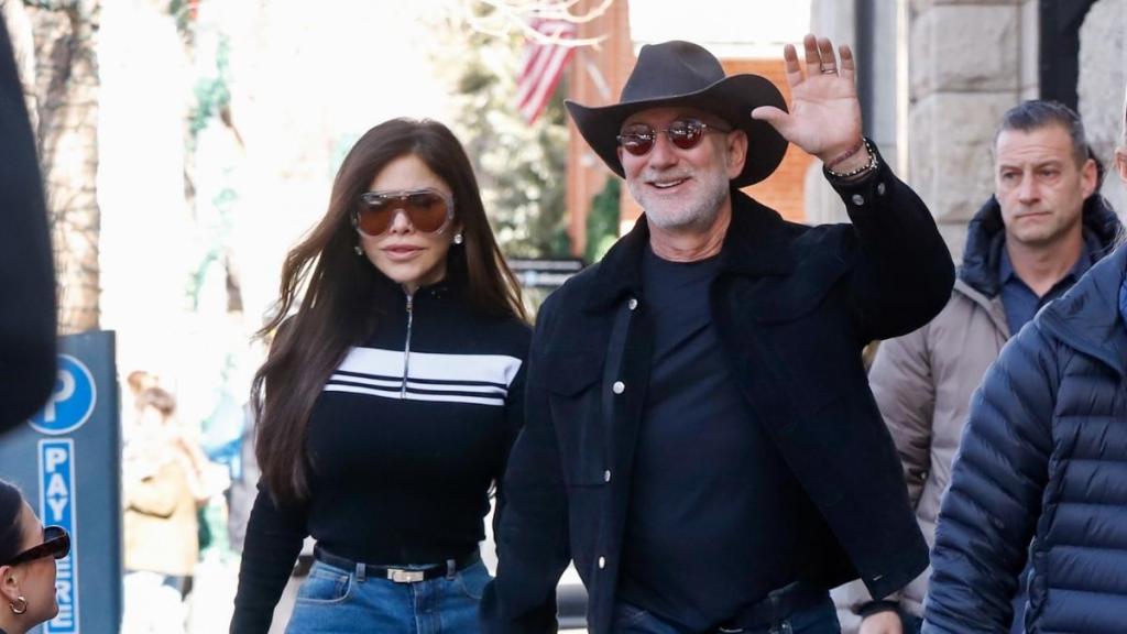 Lauren Sanchez and Jeff Bezos