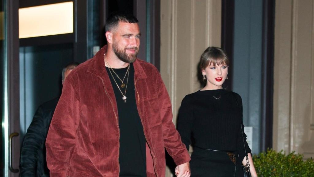Taylor Swift and Travis Kelce