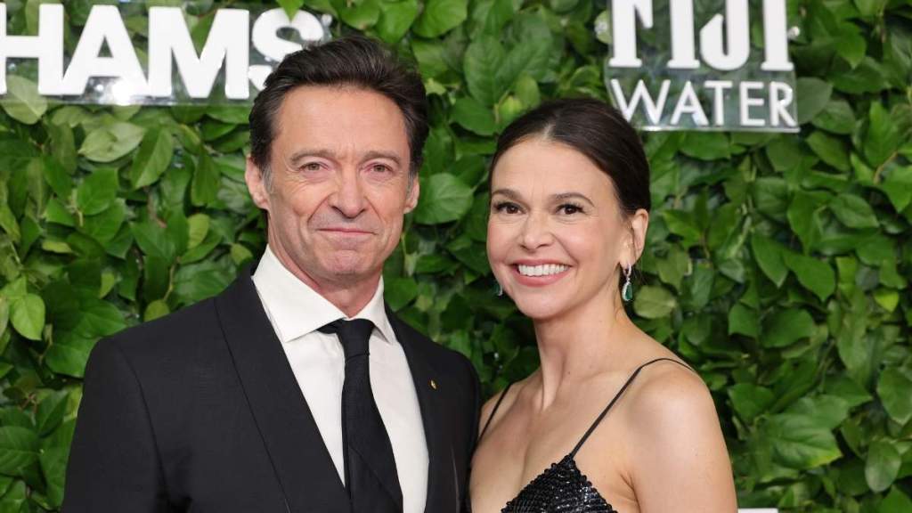 Hugh Jackman and Sutton Foster