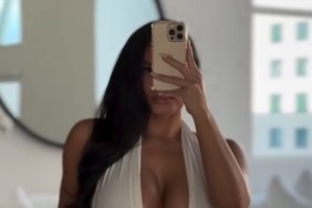 50 Cent's Ex Wearing Cut-Out Backless Dress Will Distract You