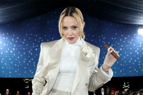 Madonna Is the 'Greatest Diva' in Pink Corset Dress