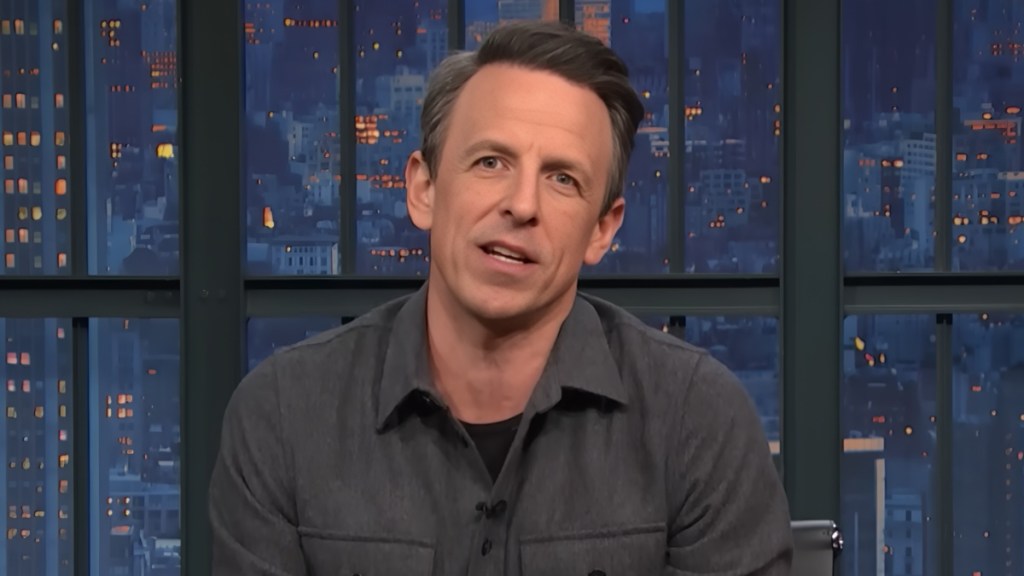 seth meyers donald trump peace prize