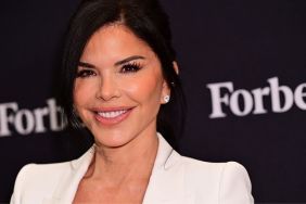 Lauren Sanchez Bezos Wows in Stripped Skirt During PFW