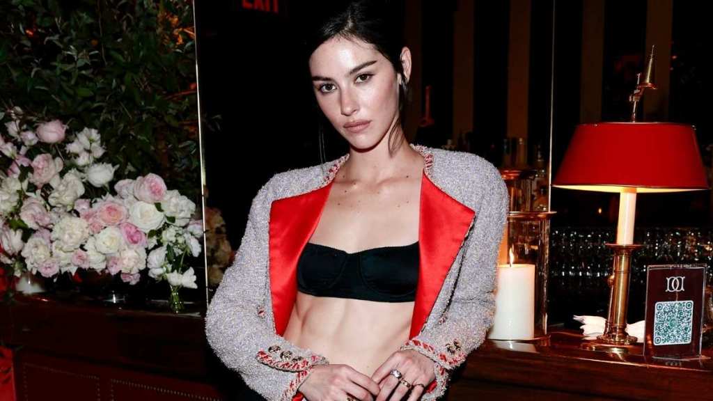Gracie Abrams Flaunts Cheeky Bra Under Unbuttoned Shirt