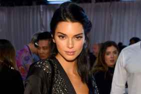 Kendall Jenner Turns Heads in Only a Robe in Tory Burch Photos