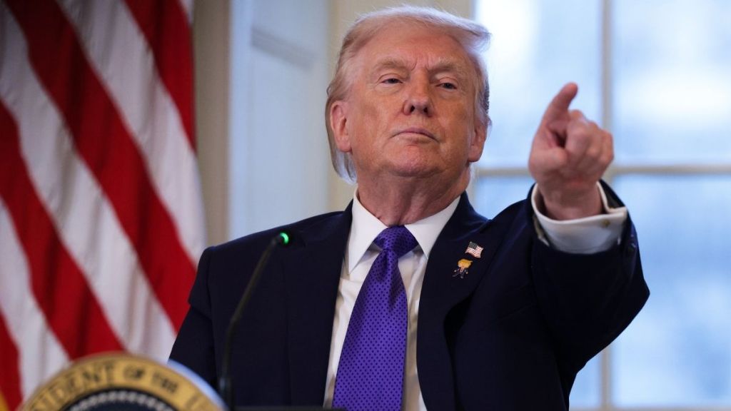 White House Reacts After Donald Trump Appeared to Flip off Heckler