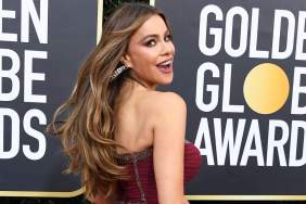 Sofia Vergara Proves Red Is Her Color in Strapless Dress