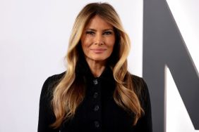 Melania Trump Opts For All-Black Skirt Suit For Documentary Premiere