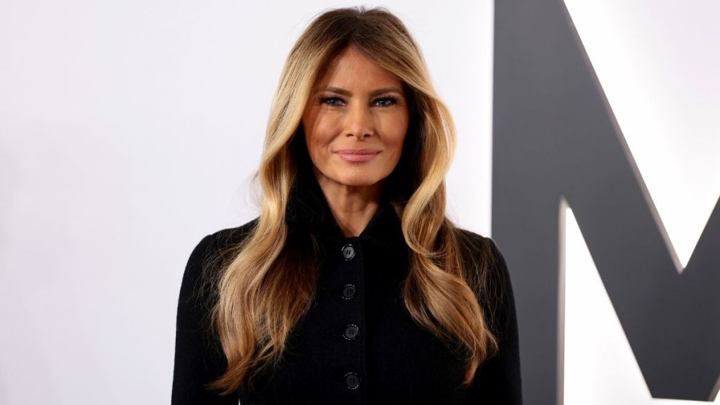 Melania Trump Opts For All-Black Skirt Suit For Documentary Premiere