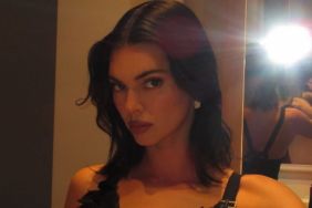 Kendall Jenner Serves Face Card in New Mirror Selfies