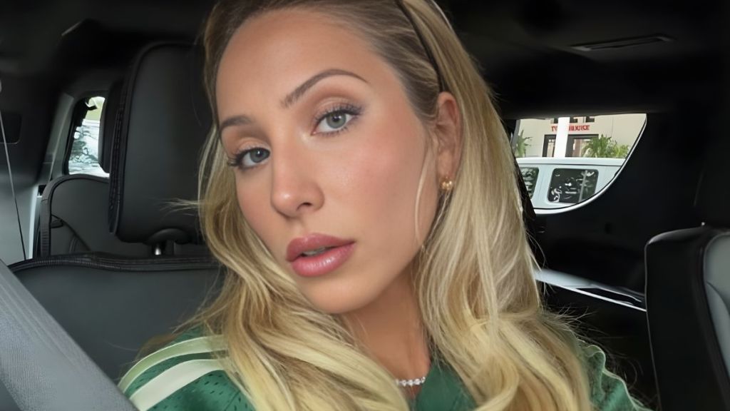 Alix Earle sheer top Instagram