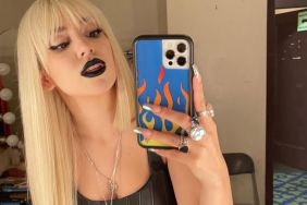 Ava Max’s Bodysuit and Net Stockings Look Is Unmissable