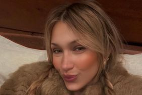 Bella Hadid's Cozy Selfie in Pigtails Is Everything