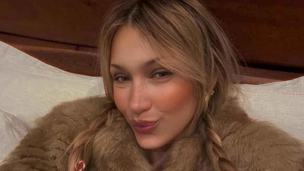 Bella Hadid Models Black Bikini in New Photo