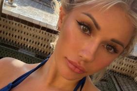 Breckie Hill Poses in Blue Bikini Set in Instagram Photo