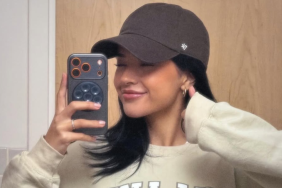 Becky G's Sheer Crop Top Highlights Cheeky Bra