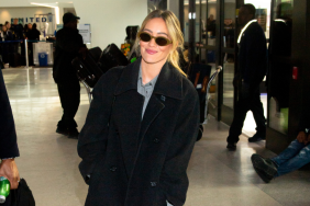 Hilary Duff's Strapless Minidress Features Massive Bow