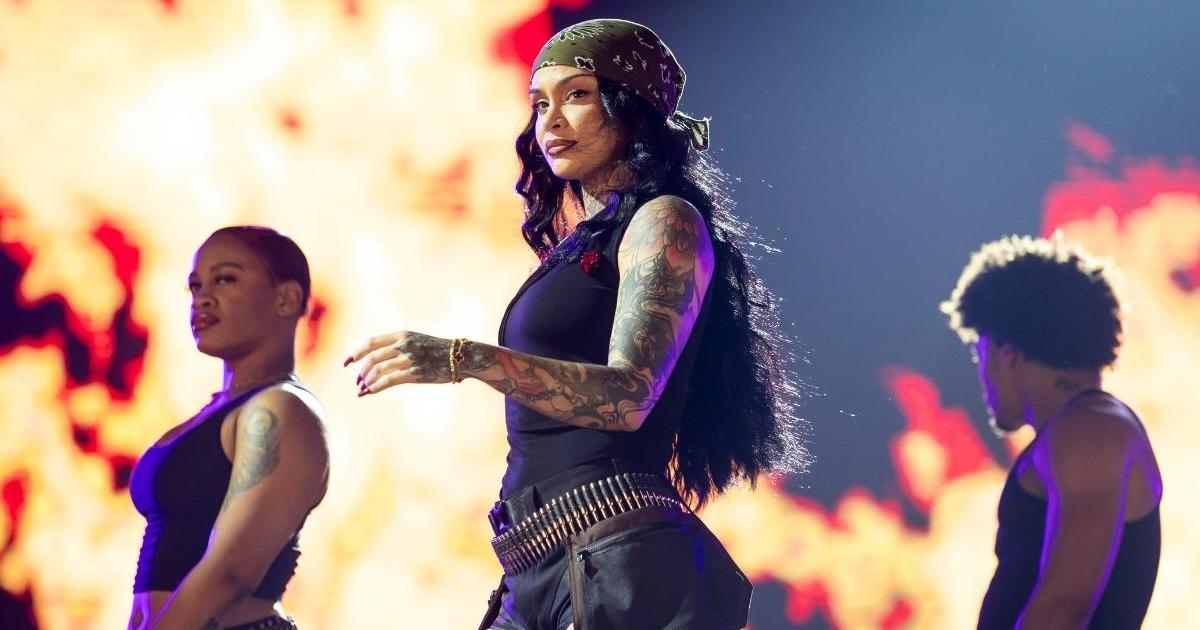 Kehlani’s Bodysuit Look Highlights Tattoos for India Concert