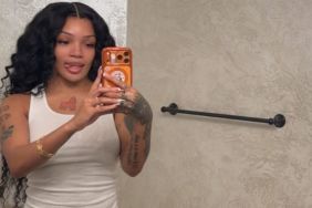 Glorilla's Open Jacket Highlights Bandeau Bra