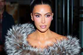 Kim Kardashian Models Lacy Lingerie for SKIMS