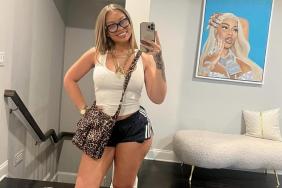 Latto’s Bra Top & Tights Look Exposes Toned Abs