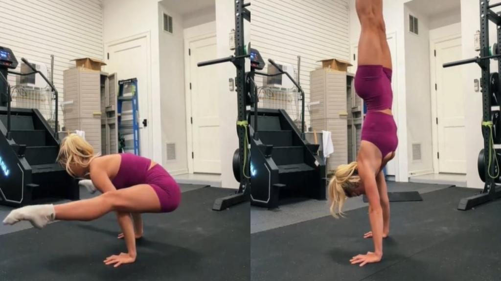 Livvy Dunne Shows She's Still Got It in Handstand Video