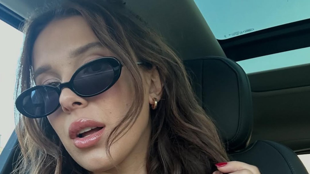 Millie Bobby Flaunts Bikini as She Lifts up Her Tee in Teasing Photo