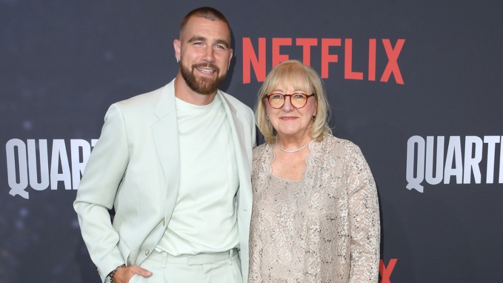 Travis Kelce's Mom Takes a Sly Dig at His Past Girlfriends