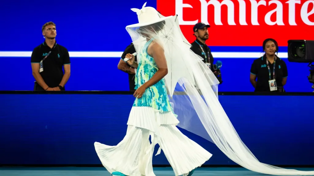 Naomi Osaka jellyfish outfit Australian Open
